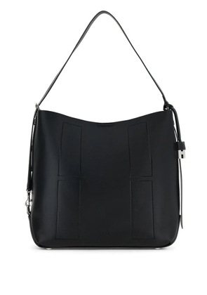Hogan medium leather shoulder bag - Black