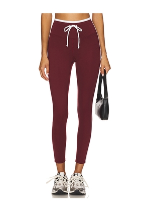 YEAR OF OURS Sport Sprint Legging in Burgundy. Size L. Also in M, S, XL, XS.