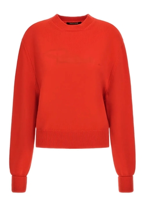 Roberto Cavalli embroidered logo sweater