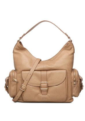 BIASIA buckle-detail shoulder bag - Neutrals