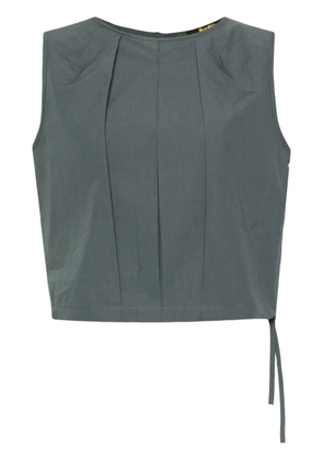 Moorer Ervisa cropped top - Grey