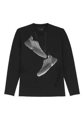 MM6 Maison Margiela X Salomon x Salomon graphic-print T-shirt - Black