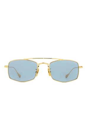 Cutler & Gross rectangular-frame sunglasses - Gold