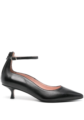 Anna F. 45mm leather pumps - Black