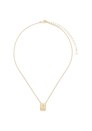 Patrizia Pepe fly-pendant necklace - Gold