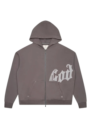 GODSPEED OG Logo V2 zip hoodie - Grey