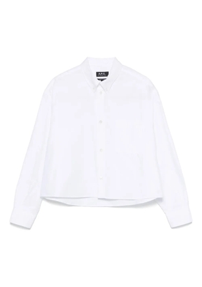 A.P.C. cotton shirt - White