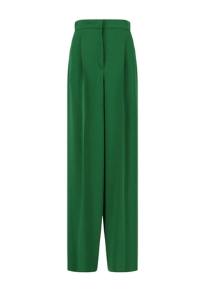 Max Mara pleated straight trousers - Green