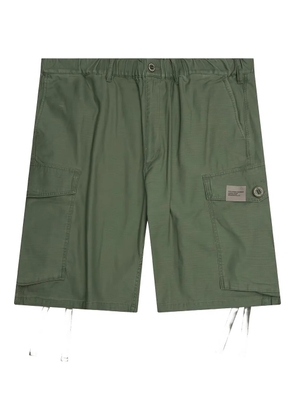 Neighborhood cargo wide-leg shorts - Green