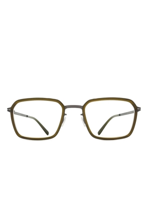 Mykita Lauri geometric-frame glasses - Green