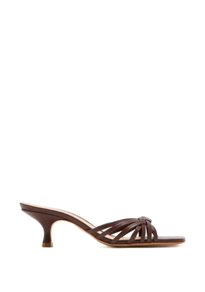 Schutz Tara woven-strap sandals - Brown