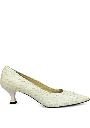 La-Rose Carol woven-design pumps - Neutrals