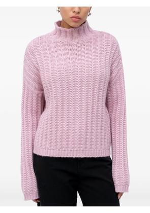 HUGO high-neck sweater - Pink