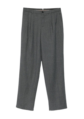 Canali pleat-detail trousers - Grey