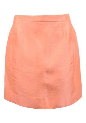 Balenciaga Pre-Owned A-line mini skirt - Orange