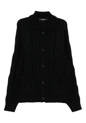 SONGZIO collared cardigan - Black