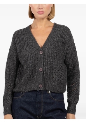 Autumn Cashmere buttoned cardigan - Grey