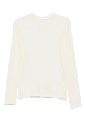 The Row Amia long-sleeve top - Neutrals