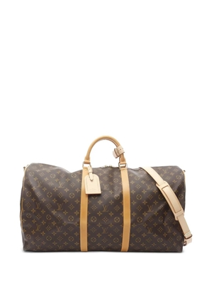 Louis Vuitton Pre-Owned 1998 Keepall Bandouliere 60 monogram holdall - Brown