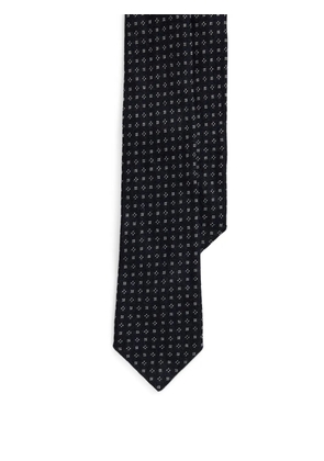 Ralph Lauren Purple Label patterned-jacquard tie - Blue