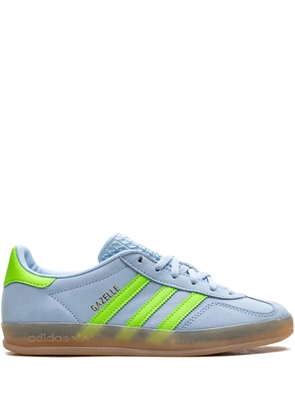 adidas Gazelle Indoor 'Clear Sky/Solar Green' sneakers - Blue