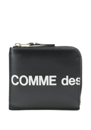 Comme Des Garçons Pre-Owned 2020s logo leather wallet - Black