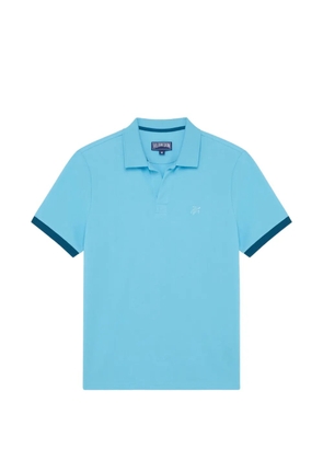 Vilebrequin turtle-embroidered polo shirt - Blue