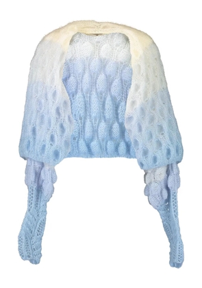 Letanne Emma cropped cardigan - Blue