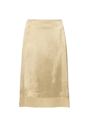 3.1 Phillip Lim velvet slip midi skirt - Neutrals
