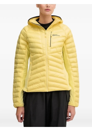 JACK WOLFSKIN Routeburn hooded zip jacket - Yellow