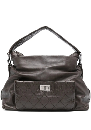 CHANEL Pre-Owned 2006-2008 leather tote bag - Brown