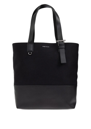 Alexander McQueen leather tote bag - Black