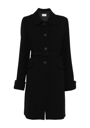 P.A.R.O.S.H. belted button-up coat - Black