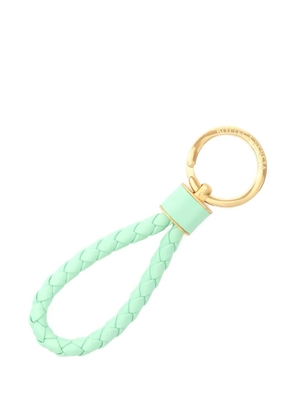 Bottega Veneta Pre-Owned 2020s Intrecciato leather keyring - Gold