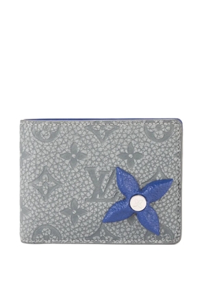Louis Vuitton Pre-Owned flower-embellishment wallet - Grey