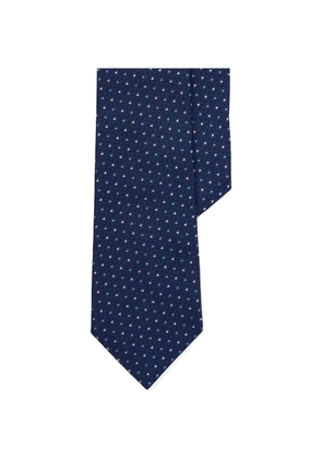 Ralph Lauren Purple Label patterned silk tie - Blue