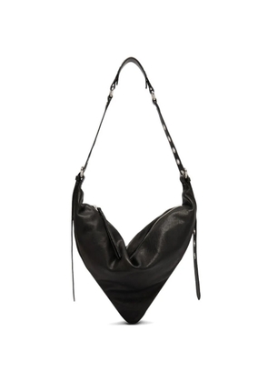 BY FAR Trayana leather cross body bag - Black