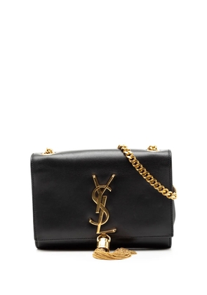 Saint Laurent Pre-Owned 2013 Small Smooth Calfskin Monogram Kate Tassel crossbody bag - Black