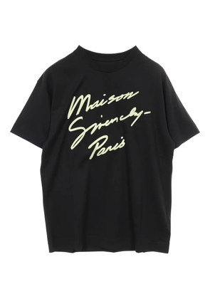 Givenchy Pre-Owned 2020s embroidered T-shirt - Black