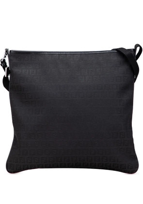 Fendi Pre-Owned 2000-2010 Zucchino Canvas crossbody bag - Black