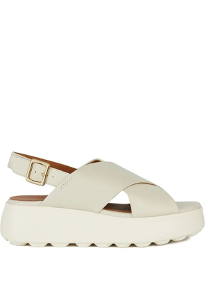 Geox Spherica crossover slingback sandals - Neutrals