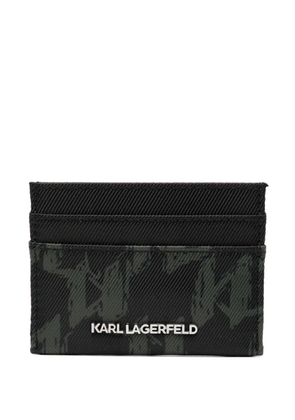 Karl Lagerfeld K/Monogram cardholder - Black