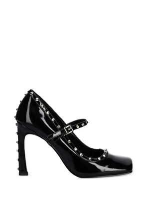 Just Cavalli studded-embellishment buckle-strap pumps - Black