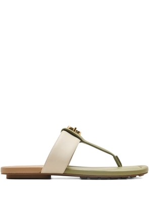 Marc Jacobs The Colorblock leather sandals - Green
