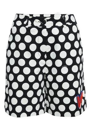Moschino Pre-Owned polka-dot shorts - Black