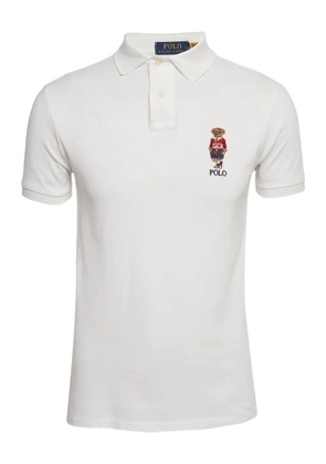 Polo Ralph Lauren Vintage Polo Bear-embroidered polo shirt - White