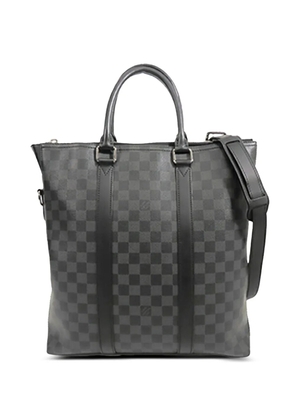 Louis Vuitton Pre-Owned 2017 Damier Graphite Anton Tote satchel - Black