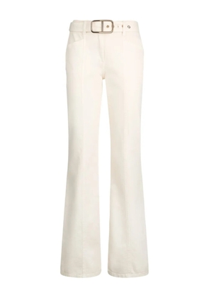 LIU JO stretch-cotton trousers - White