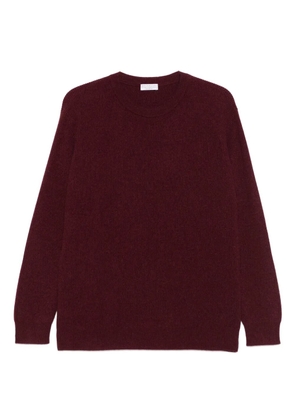 Brunello Cucinelli ribbed crew-neck sweater - Red