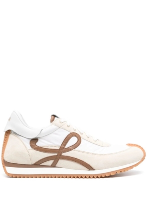 LOEWE Flow Runner suede sneakers - White